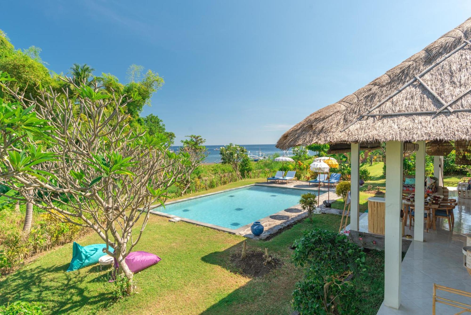 Absolute Beach Front Villa Umeanyar Exteriér fotografie