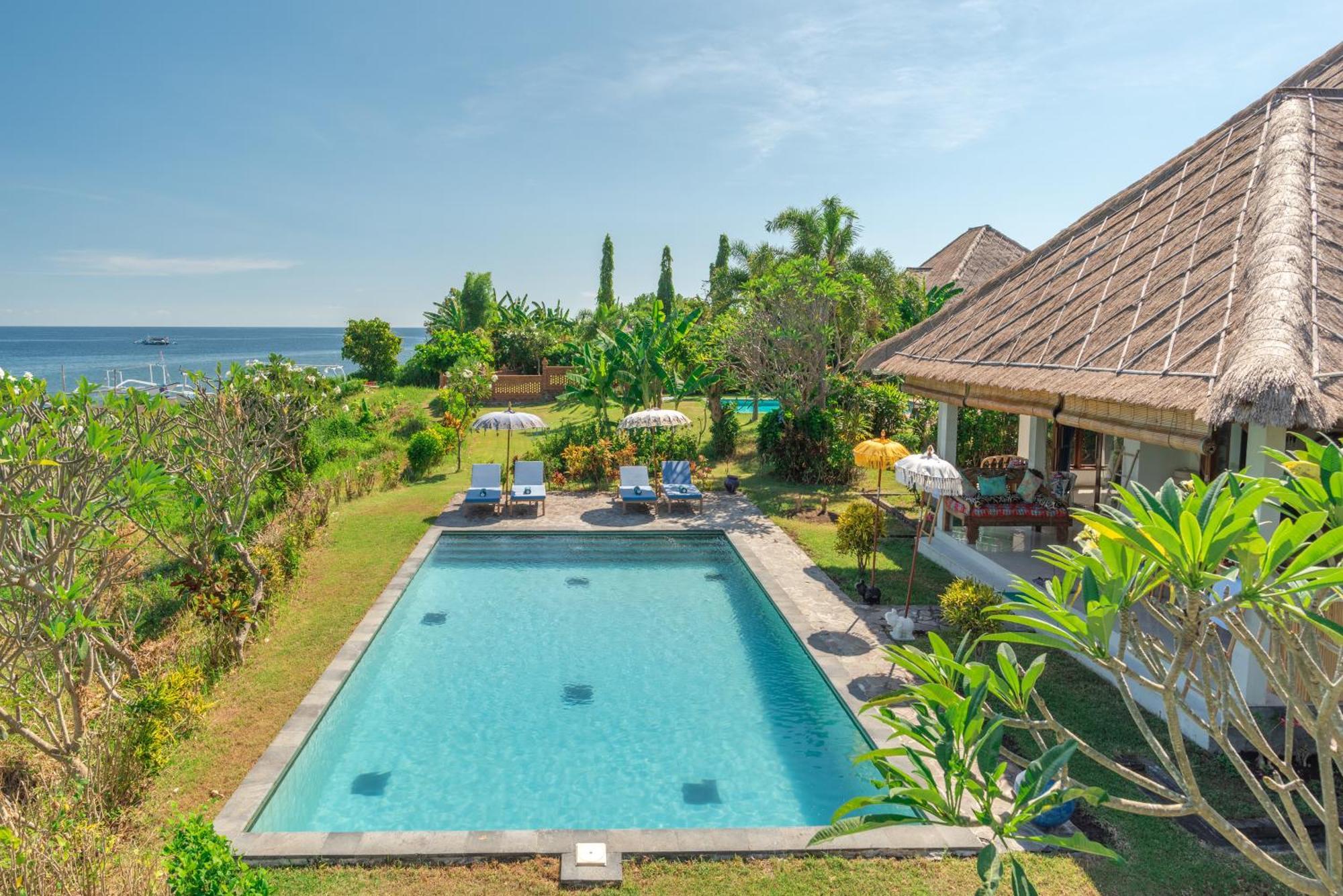 Absolute Beach Front Villa Umeanyar Exteriér fotografie