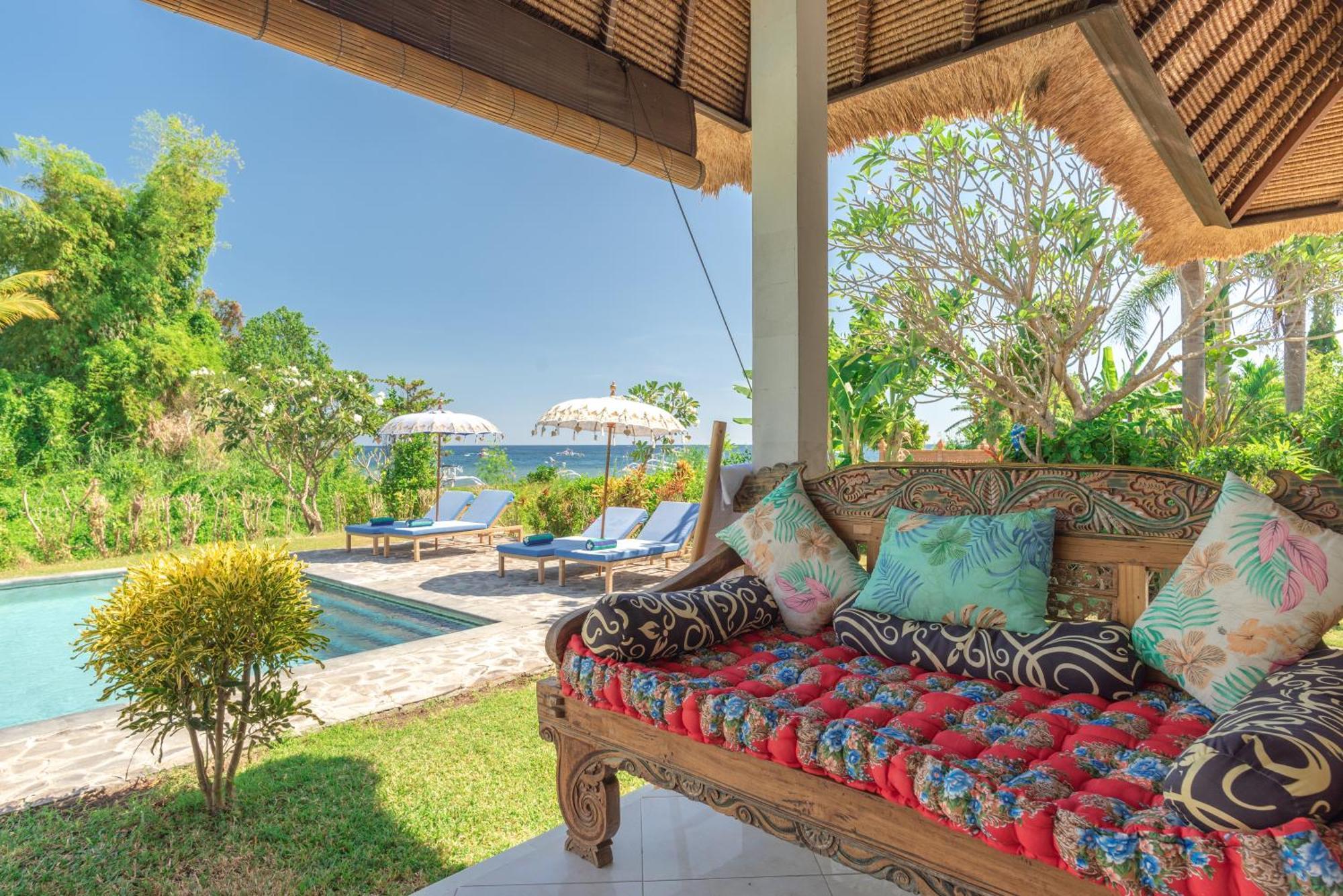 Absolute Beach Front Villa Umeanyar Exteriér fotografie