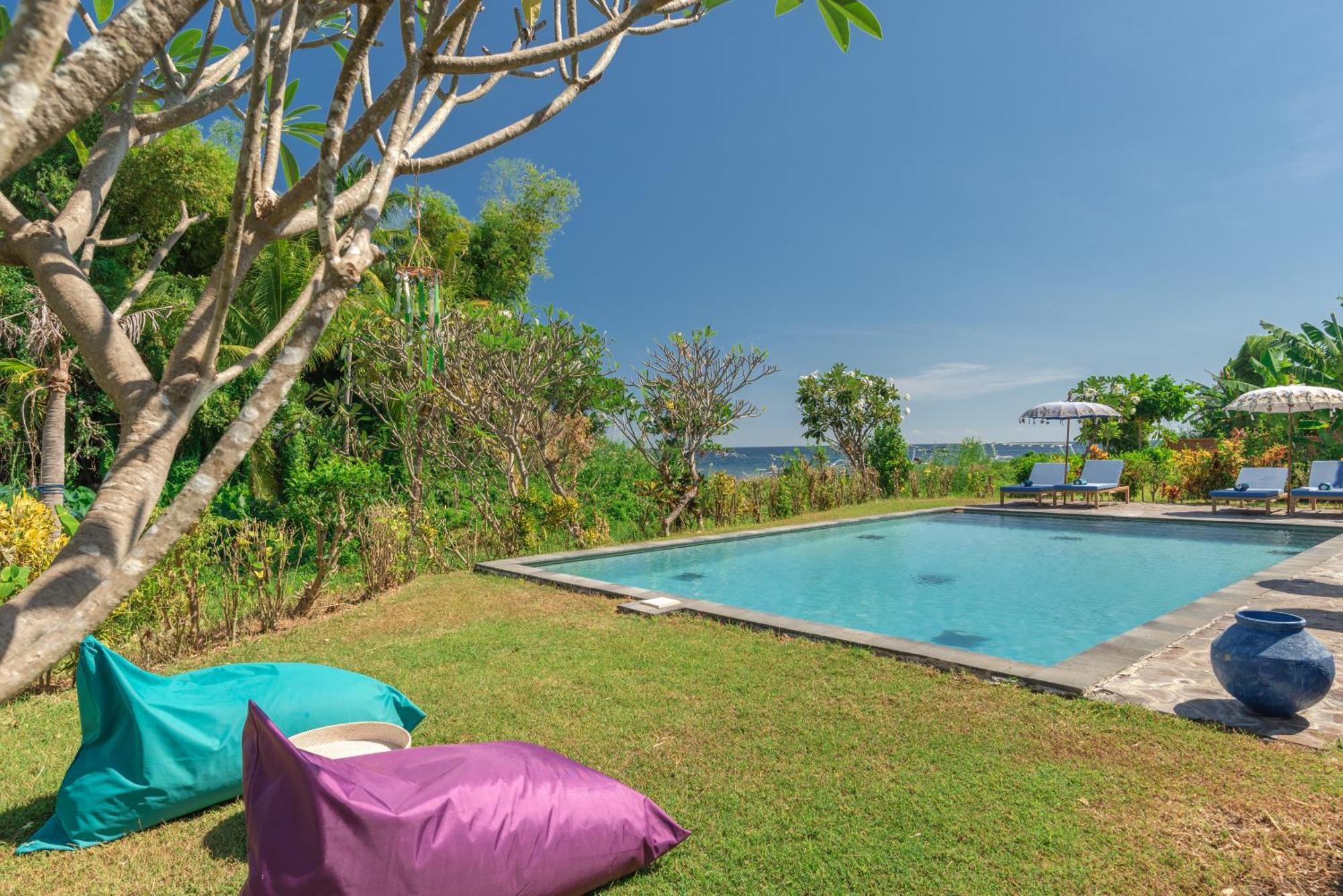 Absolute Beach Front Villa Umeanyar Exteriér fotografie