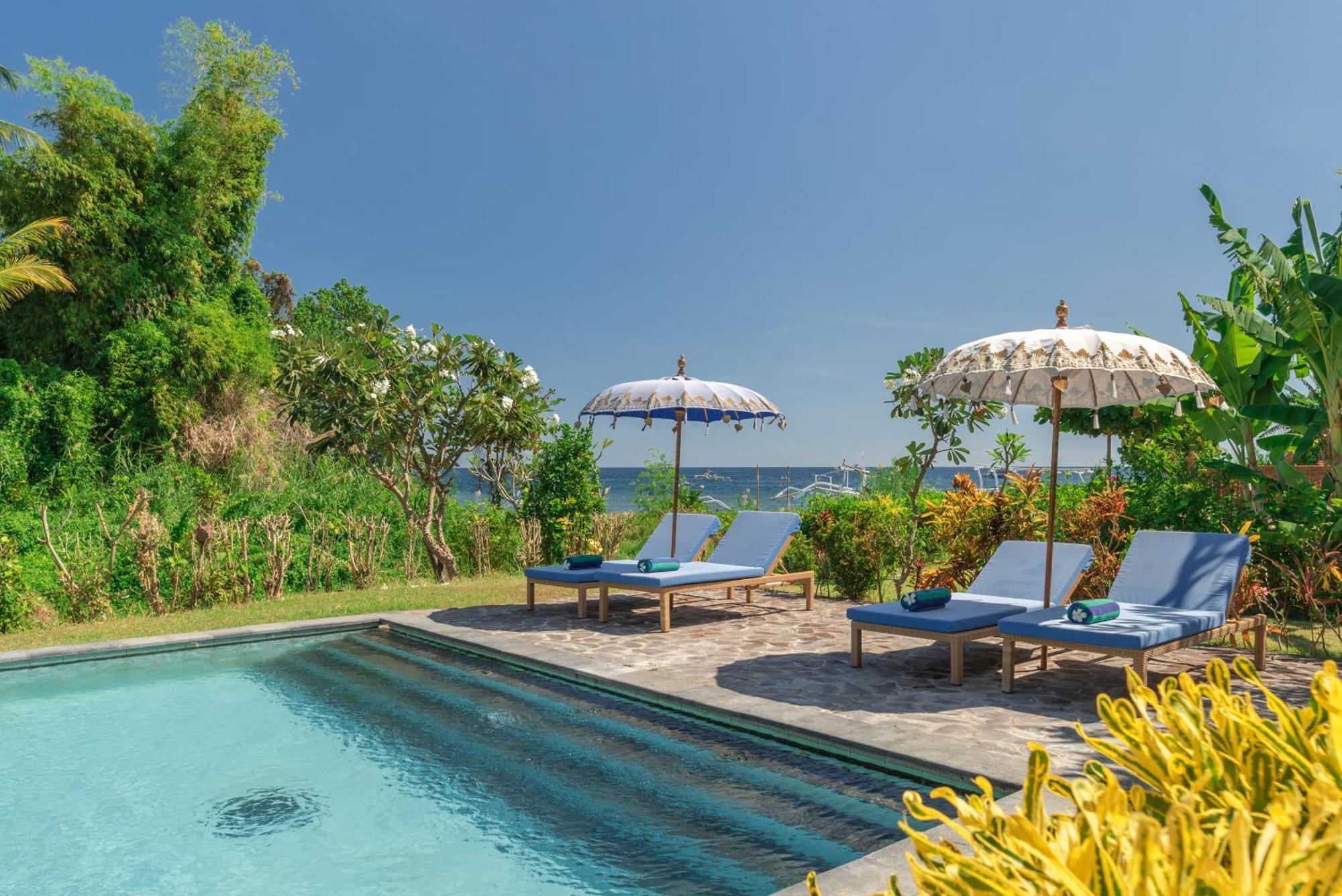 Absolute Beach Front Villa Umeanyar Exteriér fotografie