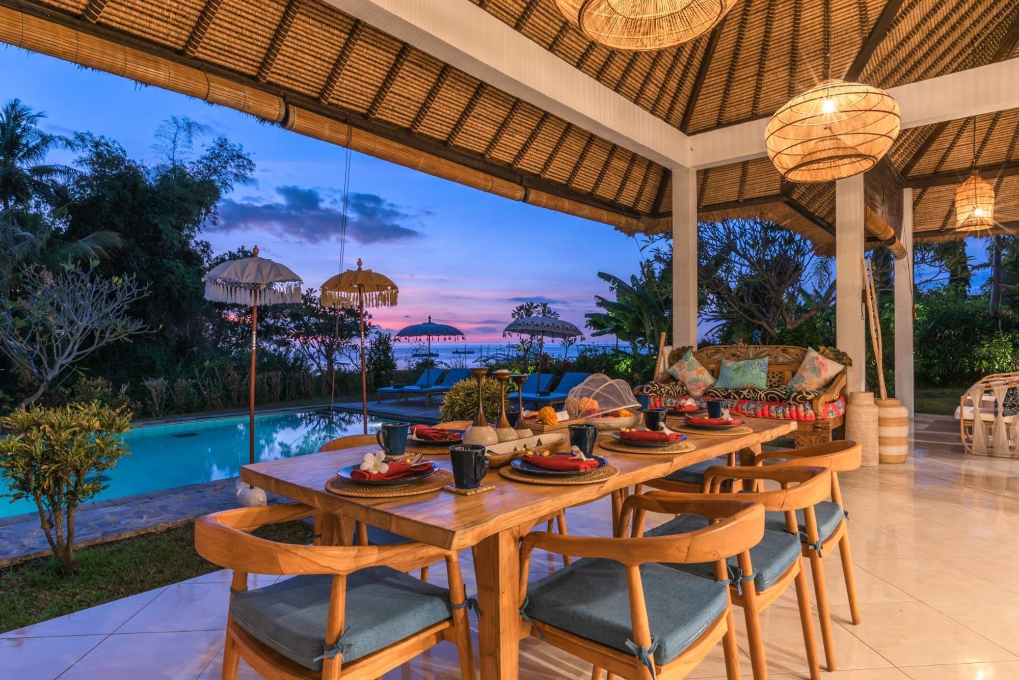 Absolute Beach Front Villa Umeanyar Exteriér fotografie