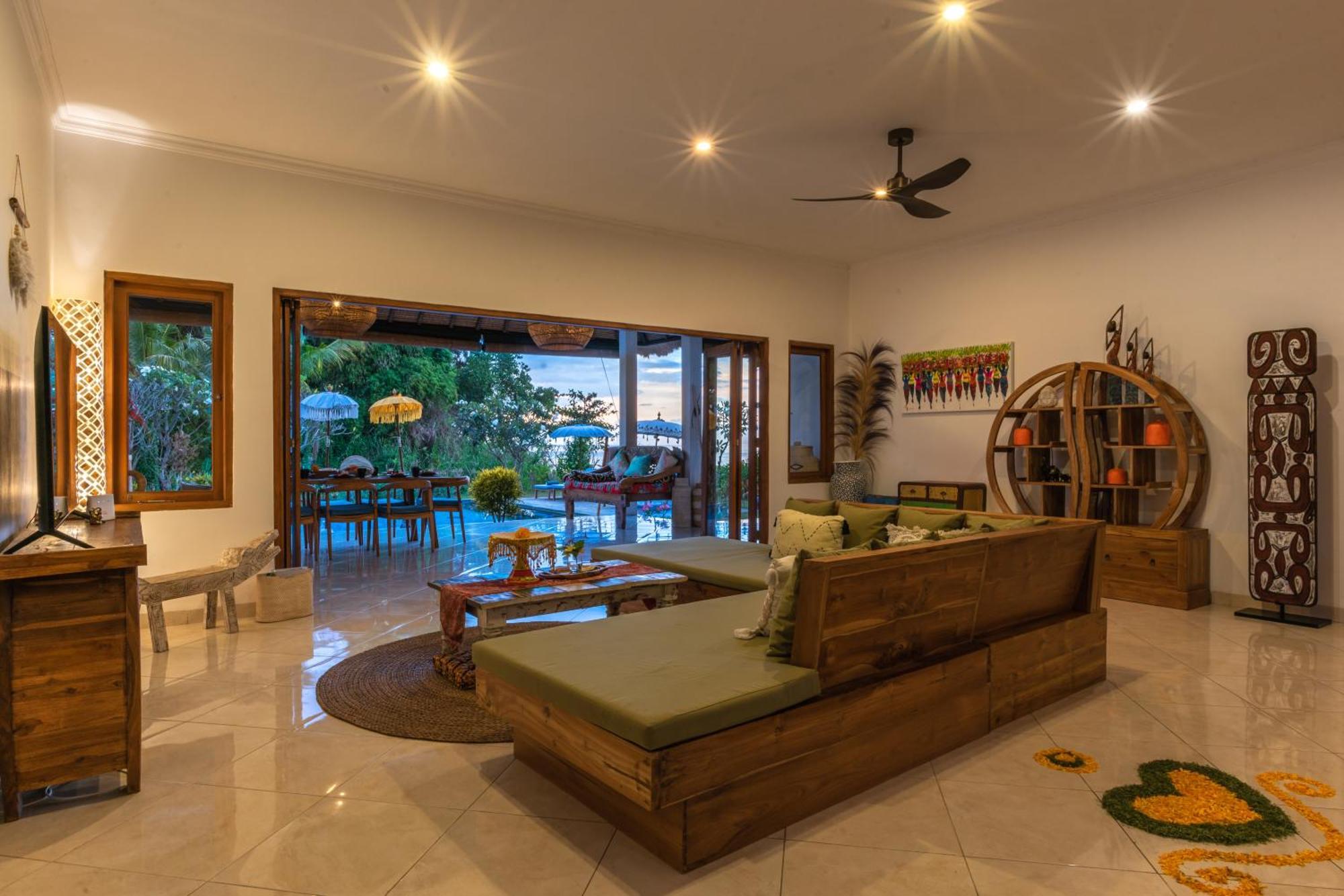 Absolute Beach Front Villa Umeanyar Exteriér fotografie
