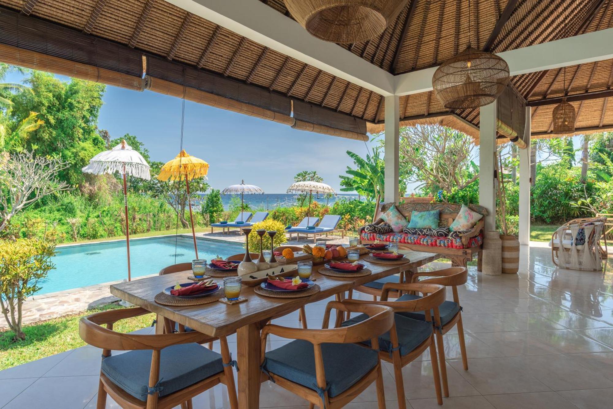 Absolute Beach Front Villa Umeanyar Exteriér fotografie